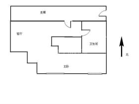 源达大厦 1室2厅 200万